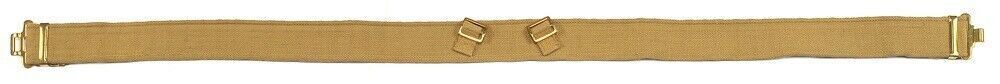 British WW2 P37 Equipment Belt Khaki adjusts 26" to 46"