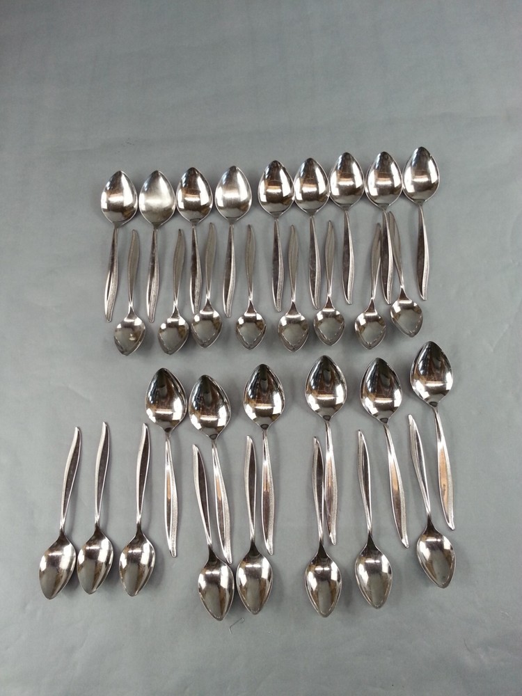 Vtg 86 Piece Stegorcraft Flatware Set Textura Pattern