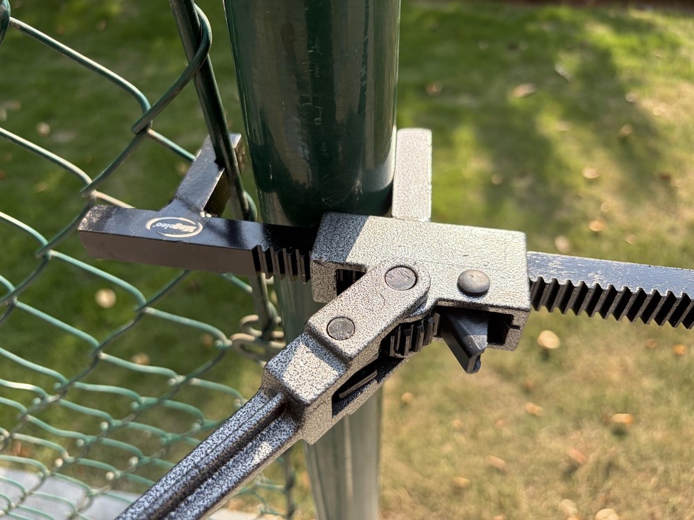 Chain Link Fence Stretcher Tool, Heavy-Duty Puller & Grey