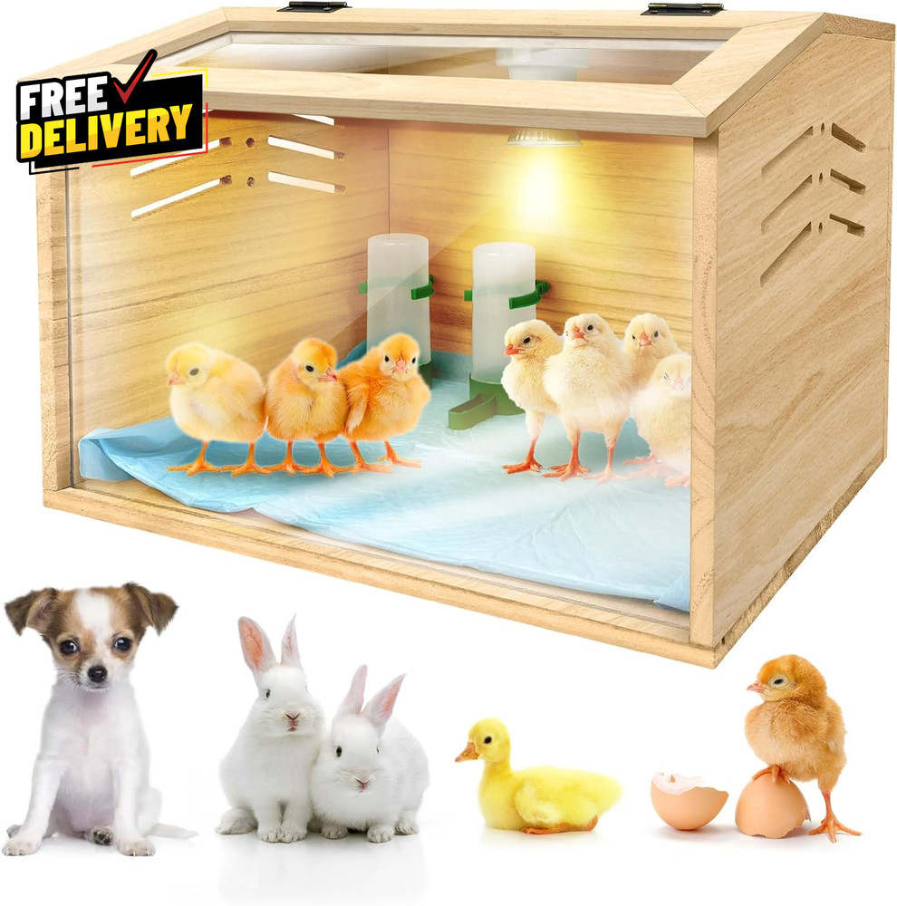 Chicken Brooder Box Chick Brooder,Brooder Box for Chicks Small Chicken Coop.....
