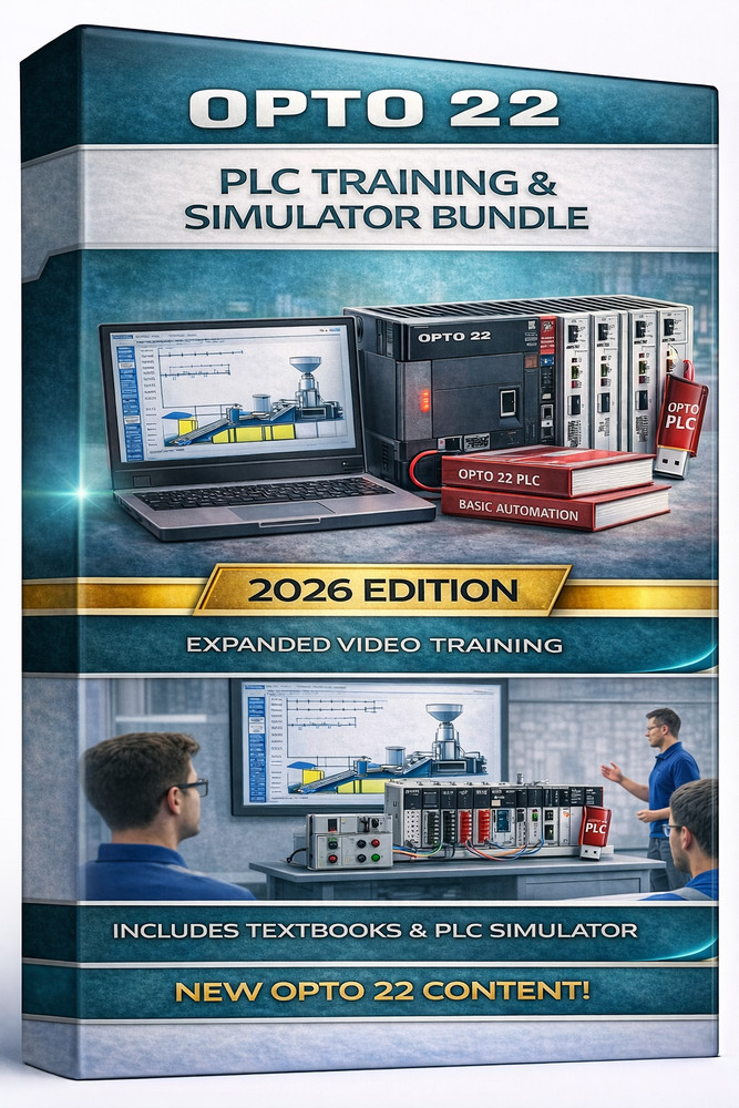 Opto 22 PLC Training & TRAINER SIMULATOR | Same Day Link plus USB
