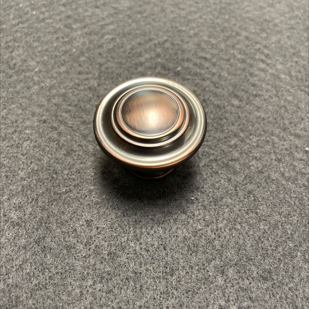 1-3/8" Nantucket Knob Bronze with Copper Highlights
