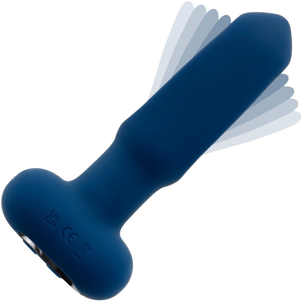 The Flapper Wireless Flapping Vibrating Anal Butt Plug Vibrator Stimulator Probe