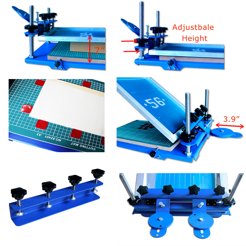 TECHTONGDA Desktop Adjustable 17.5"*23.5" Screen Printing Machine Printer