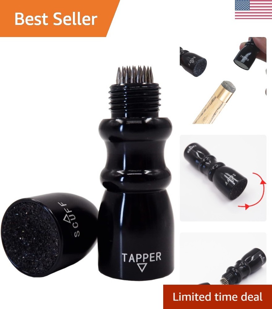 Practical 3-in-1 Cue Tip Accessories Tool - Perfect Gift for Billiard Lovers