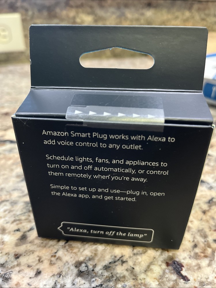 Amazon Smart Plug Works With Alexa. Electronic Plug, Wall Plug,