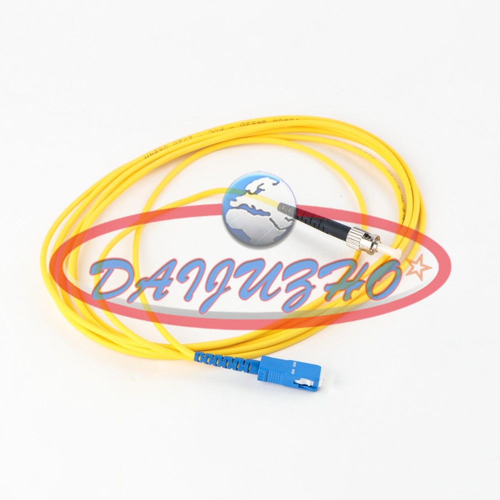 NEW ST-SC Singlemode Simplex Fiber Optic Cable Adapter 3Meter