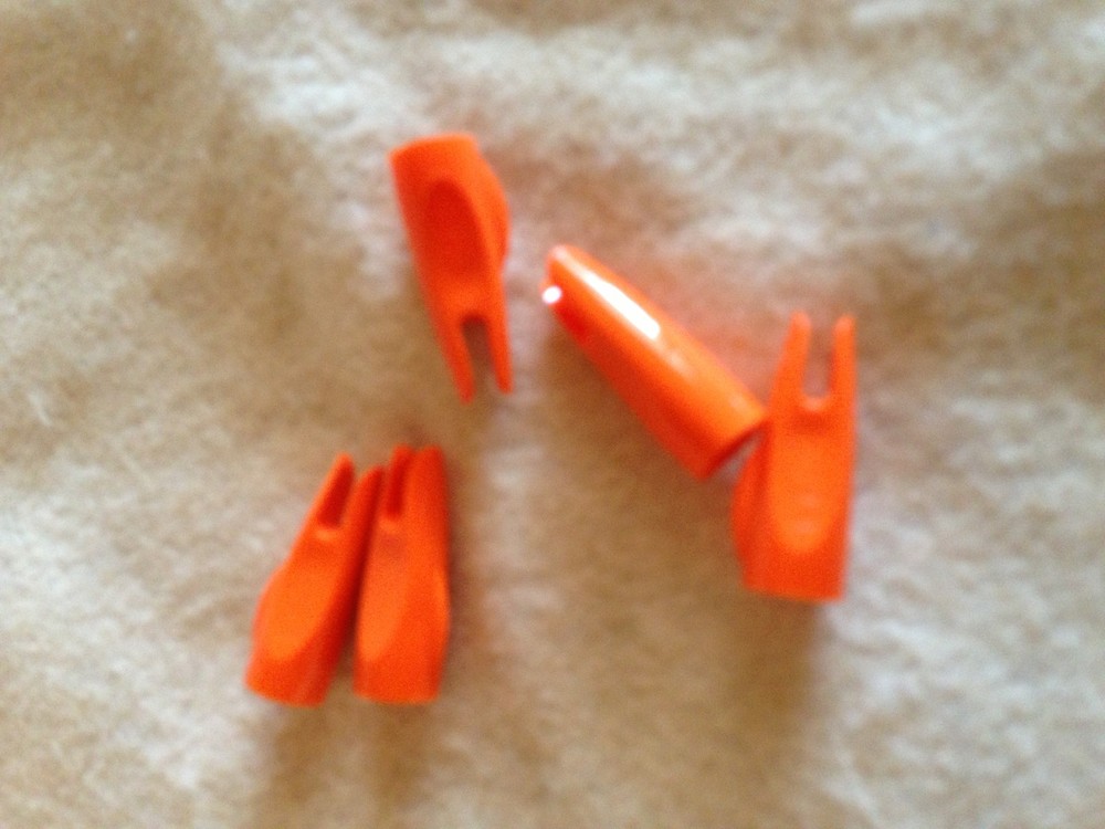 Bohning Classic Nocks 11/32 Orange, dozen pack