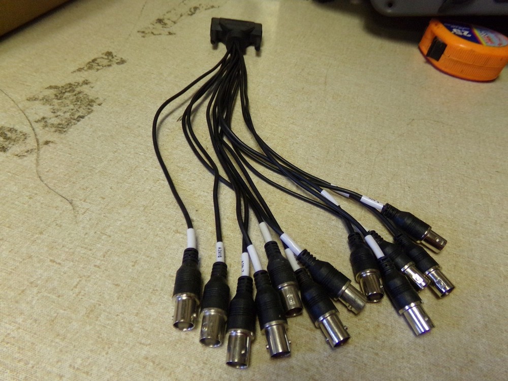 Security Camera Connector Cable, 12-Terminal *FREE SHIPPING*