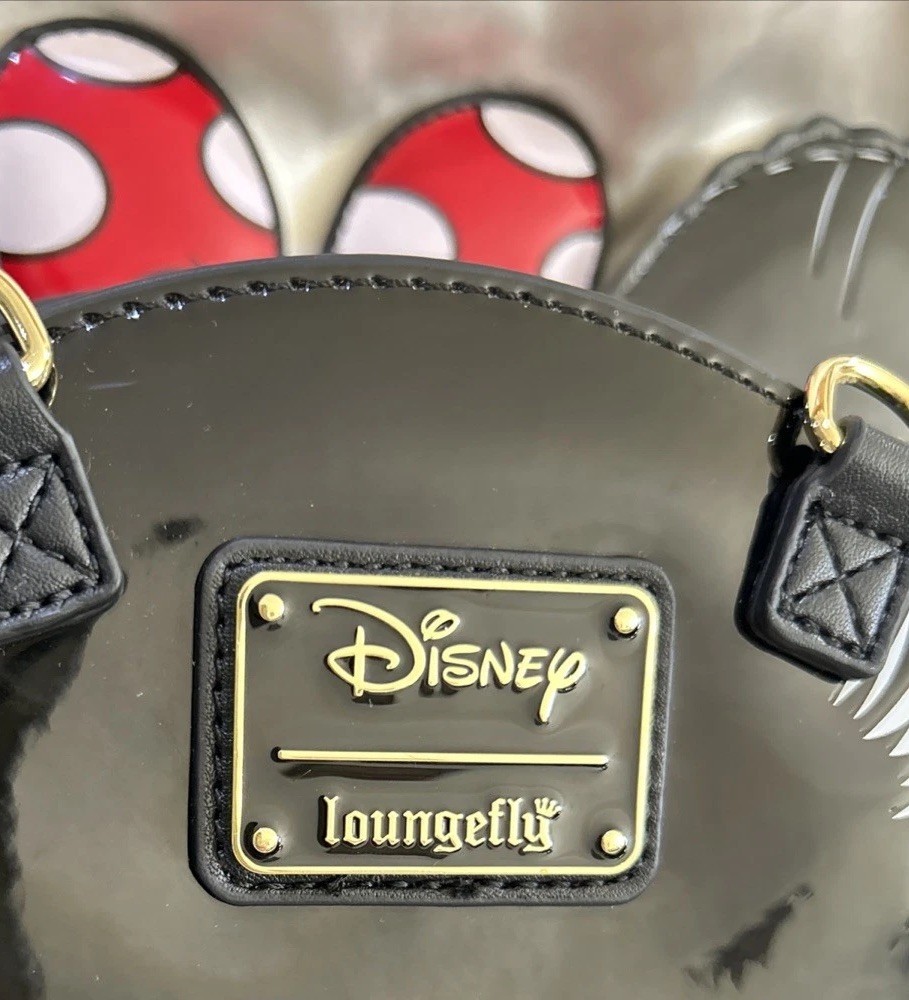 RARE NEW MACYS X LOUNGEFLY 1ST EDITION PARADE MINNIE MOUSE BALLOON AND EARS SET!