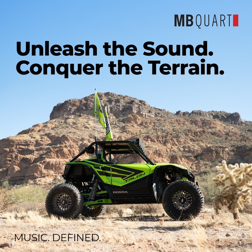 MB Quart 7" Touchscreen Wireless CarPlay Android Auto Car Powersports Receiver