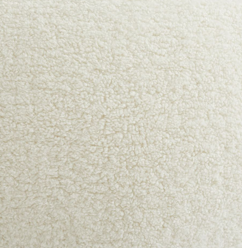 Pottery Barn Teen Teddy Bear Faux Fur Bean Bag Slipcover Only Lg Ivory NEW $169