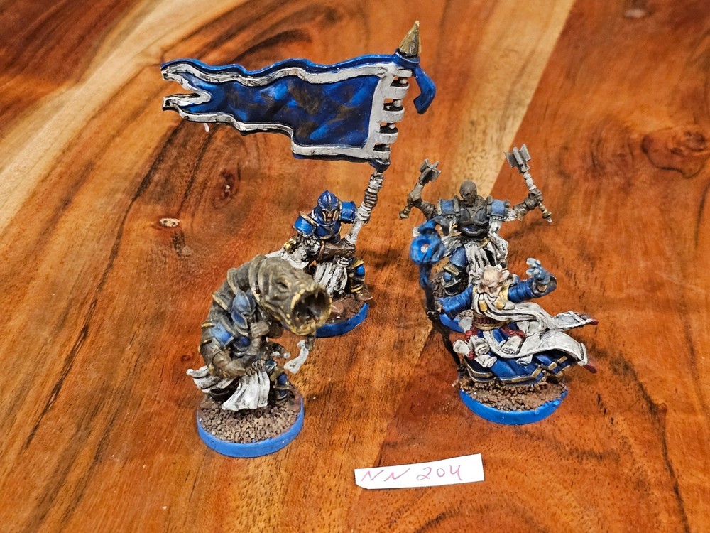 FFG Runewars Miniatures Game Daqan - Infantry Command Unit Expansion Painted