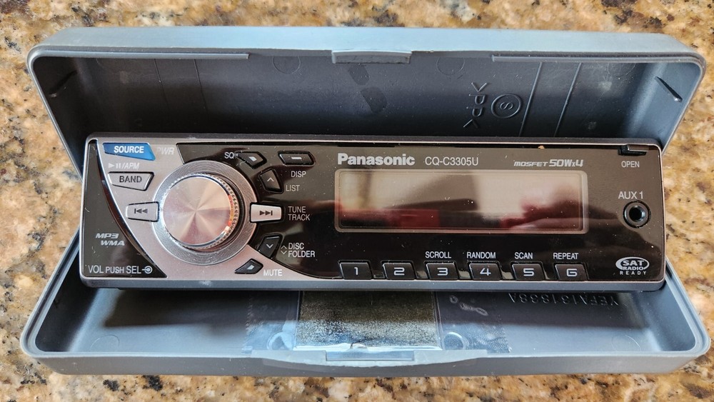 Panasonic CQ-C3305U Faceplate Only + CASE