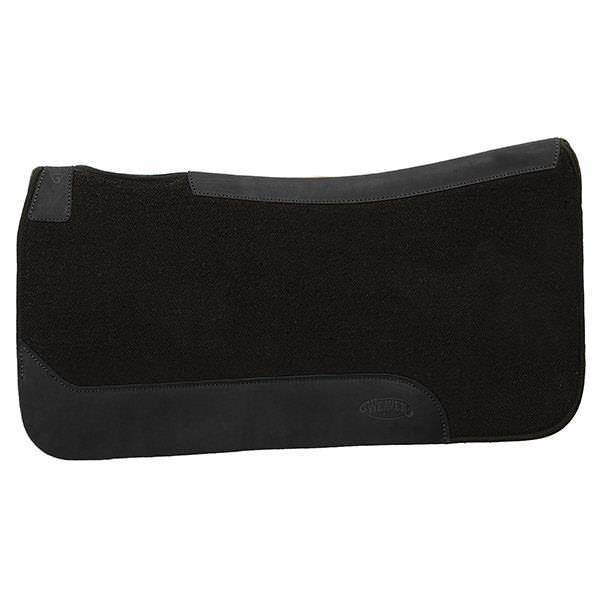 Contoured Single Weave Wool Blend Saddle Pad
