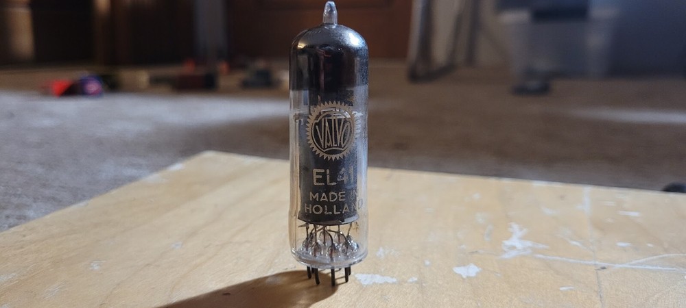 1 X VALVO EL41/6CK5, TESTED GOOD