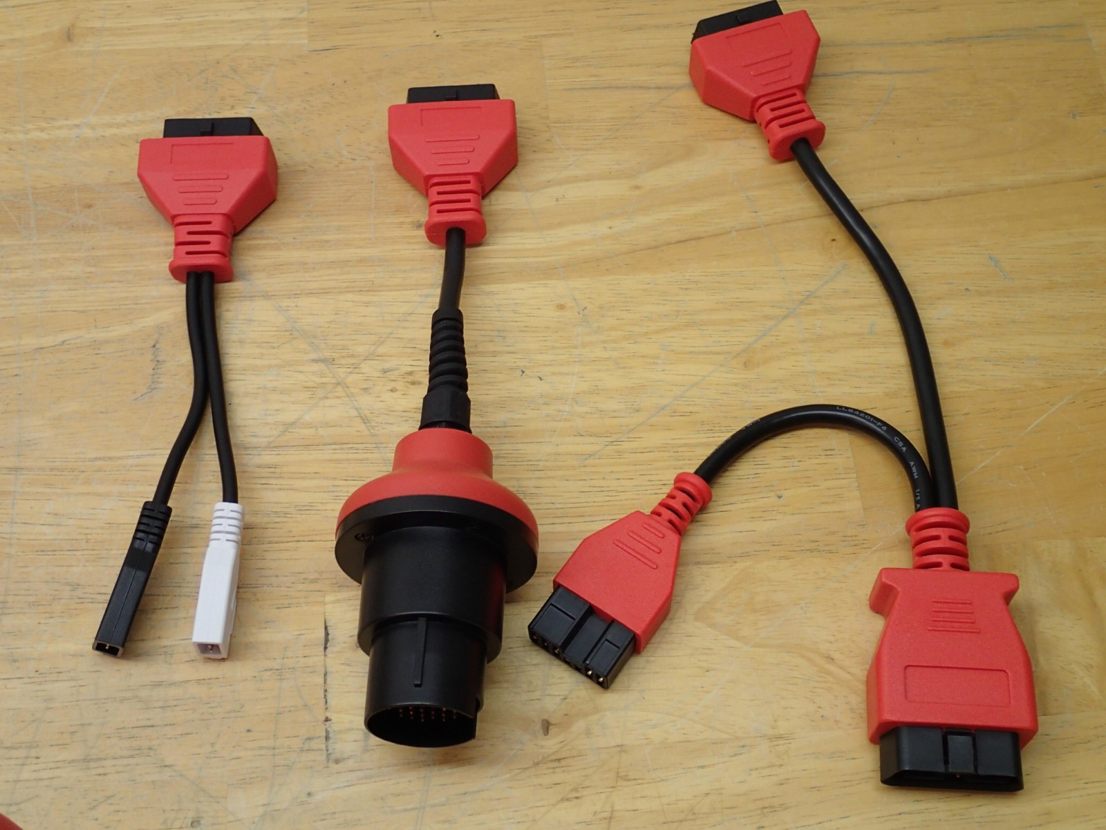 Autel Mixed Lot of 11 Adapters for Maxisys MS906 Nice