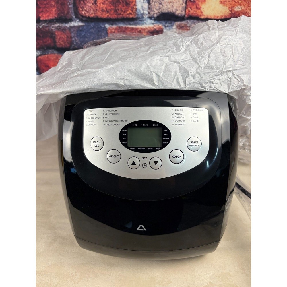 Ambiano Bread Maker – 19 Programable functions- Automatic Bread Machine