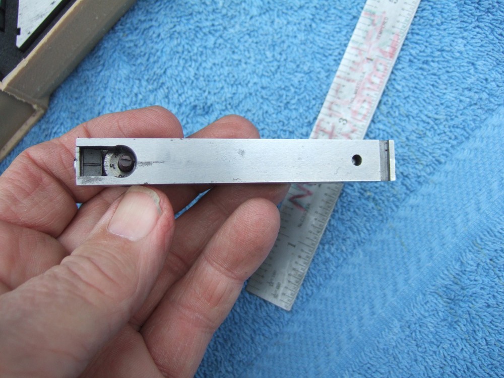 ROVER USA FLAT ANGLE GAGE BLOCKS 0*-45* MICRO-ADJUST TOOLMAKER USED No2