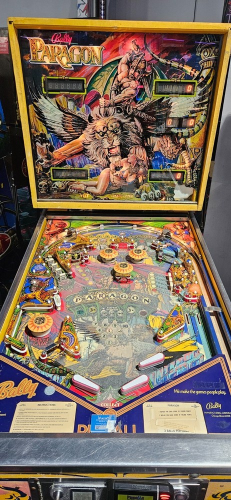 PARAGON Pinball Machine - Bally 1979 - 3572
