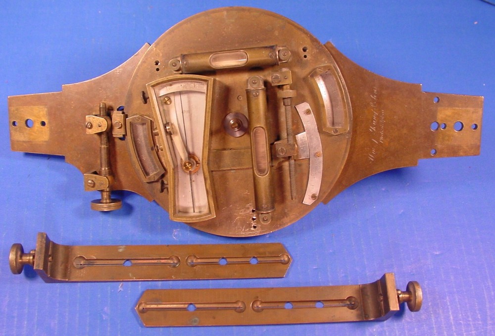 1876 Young & Sons Solar Compass - Missing Solar Attachment