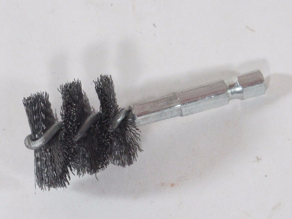 NEW Battery Post Drill Attachment Internal Cable Cleaner Brush