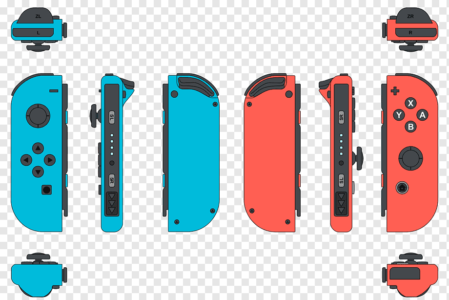 🔥NEW OLED Joy-Con's Straps Controller Grip ONLY Red Blue Nintendo Switch JoyCon