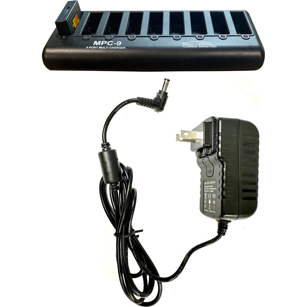 Eartec EVADE 9-Port cwith US Plug Adapter for Eartec EVADE Headsets