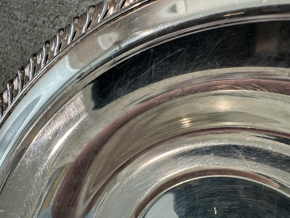 Sheridan Silver Plated Bowl Saucer 8”