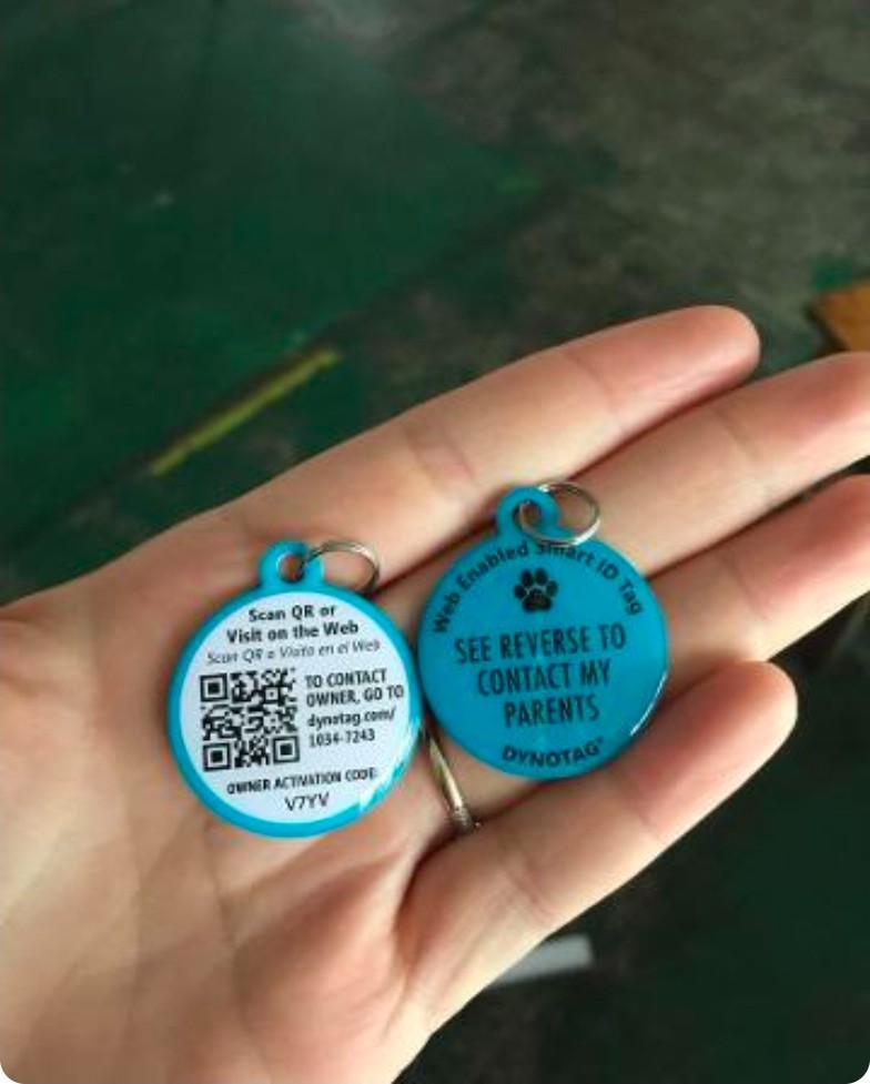 Smart Pet ID tag Cloud based