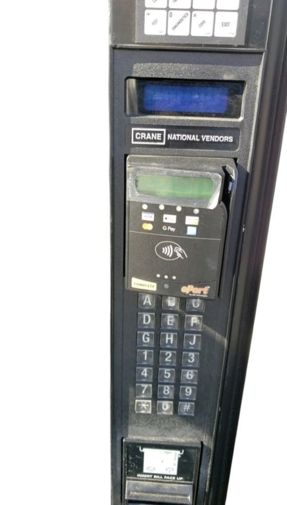 REFURBISHED CRANE NATIONAL 157 SNACK MACHINE