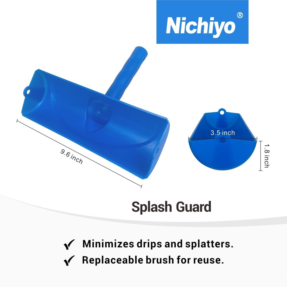 10 Inch Ceiling Paint Roller with Shield Roller and Shield with Adjustable He...