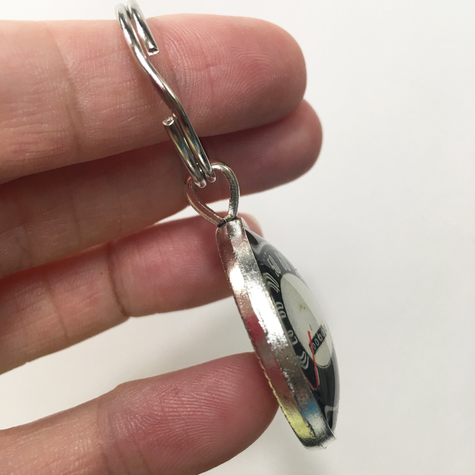 Vintage 1970-73 Datsun 1200 Coupe Grille Emblem 1.2" Reproduction Keychain