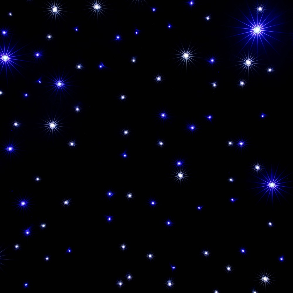 LED Stage Backdrop 4mx4m Star Light Curtain Backdrops Galaxy Starry Background