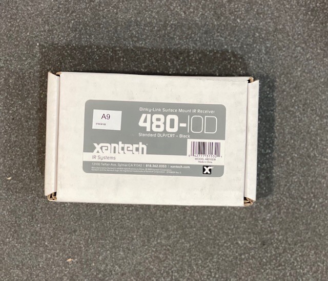 Xantech Dinky Link Surface Mount Standard IR Receiver 480-10D