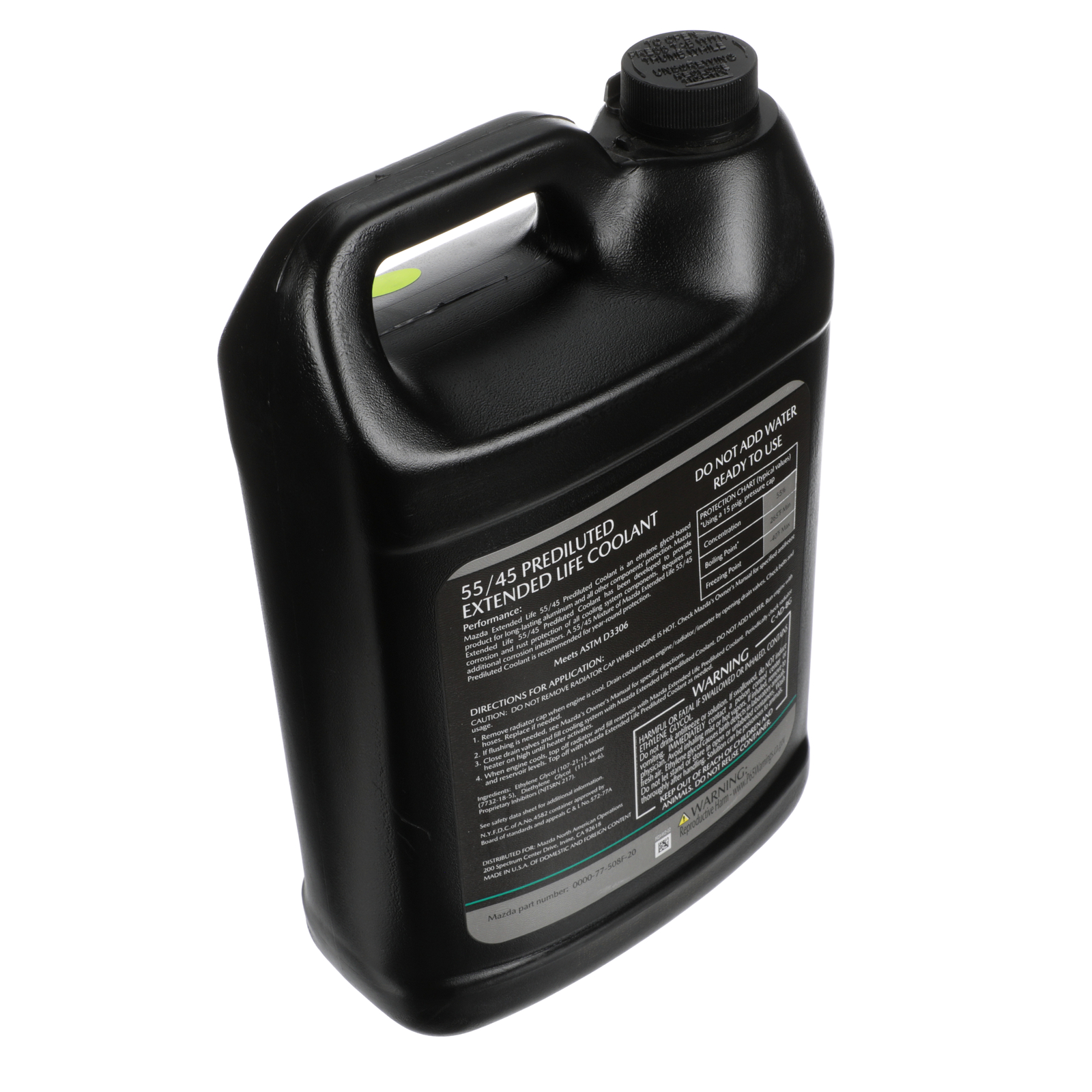 NEW OEM Mazda Coolant Fl22 0000-77-508F-20