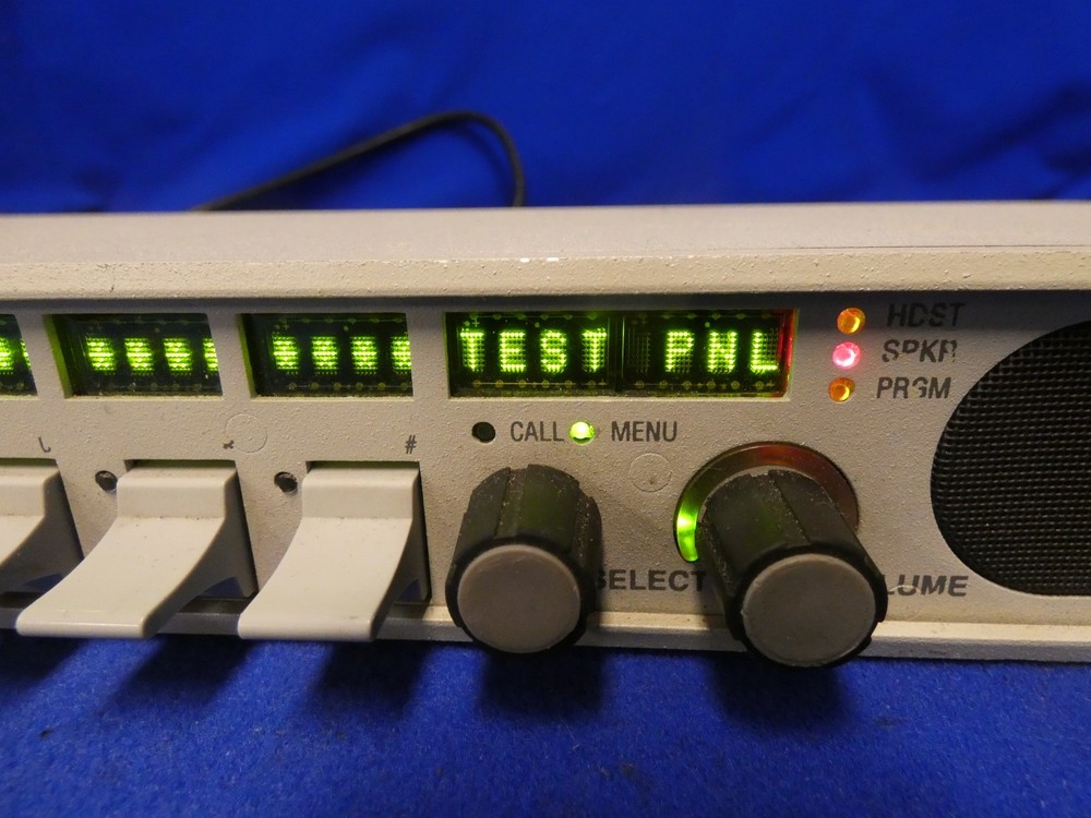 RTS KP-12LK 12 Position Intercom Key Panel White w/Power Cord