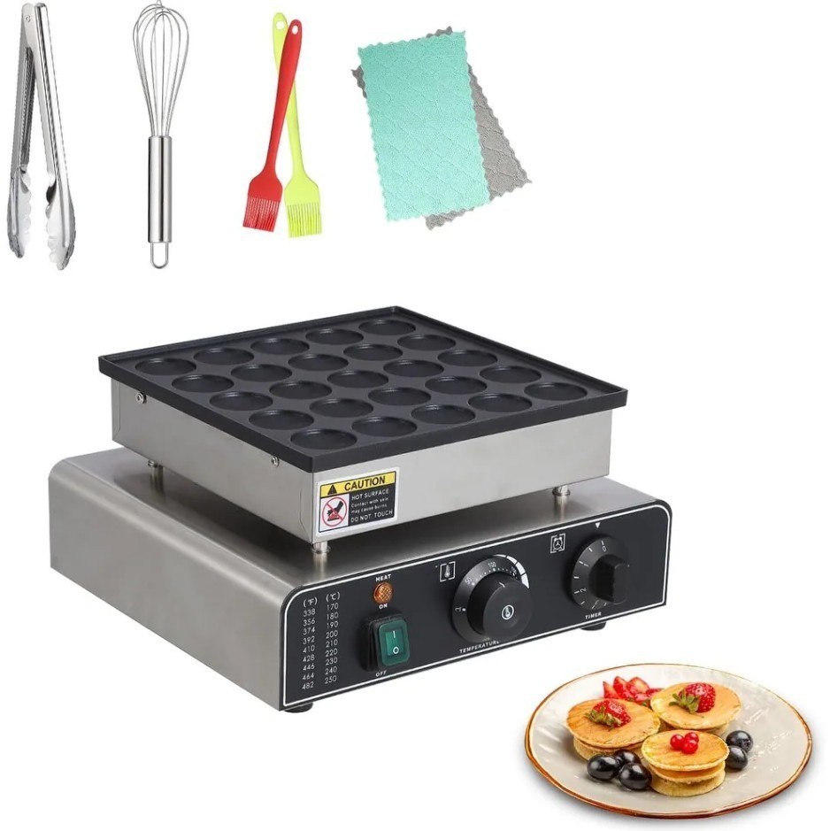 Commercial Electric Mini Muffin Maker, Pancakes Maker Machine NEW