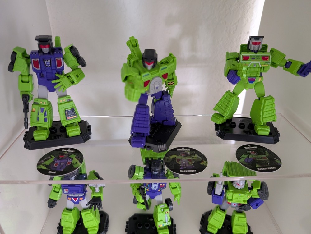 COMBO PACK! Blokees Transformers Galaxy ALL 6 Constructicons! UNASSEMBLED in BOX