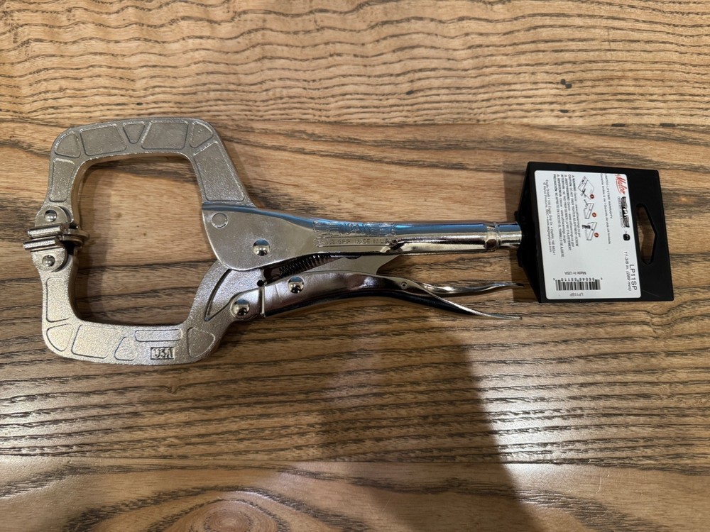 Malco Tools LP11SP Eagle Grip 11″ Locking C-Clamp, Made in USA - New