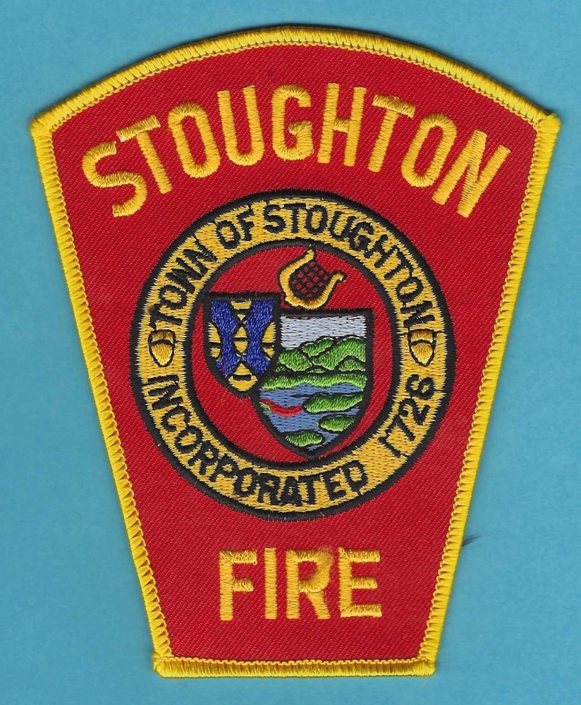 STOUGHTON MASSACHUSETTS FIRE RESCUE PATCH