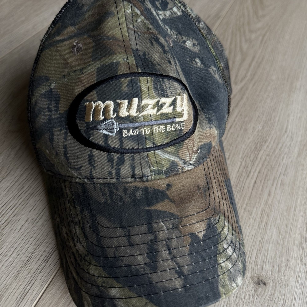 Muzzy Bad To The Bone Camouflage Adjustable Snapback Hat