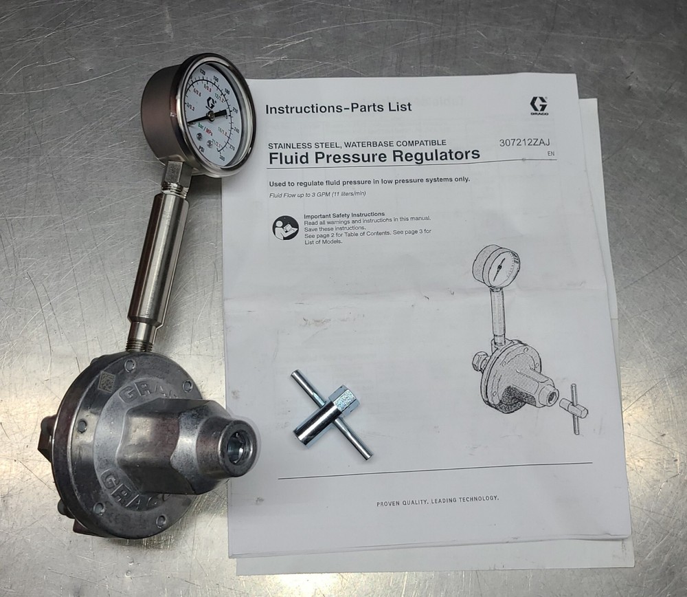 Graco 217314 Low Pressure Fluid Regulator