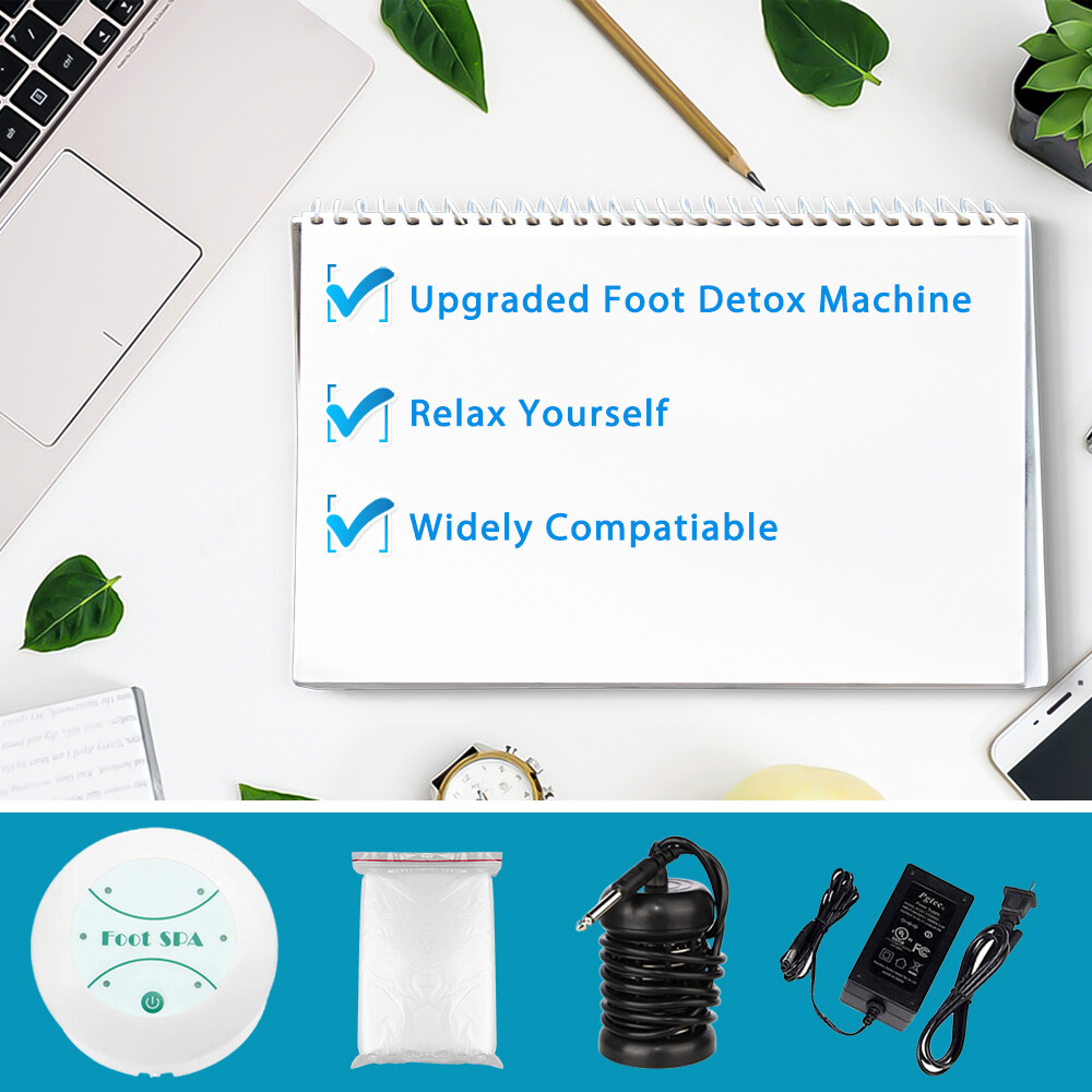 Ionic Foot Bath Cleanse Spa Machine - Detoxify & Relax at Home, Durable Design