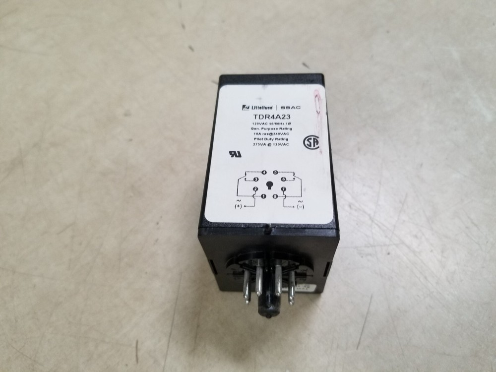 Littelfuse SSAC TDR4A23 Recycling Time Delay Relay