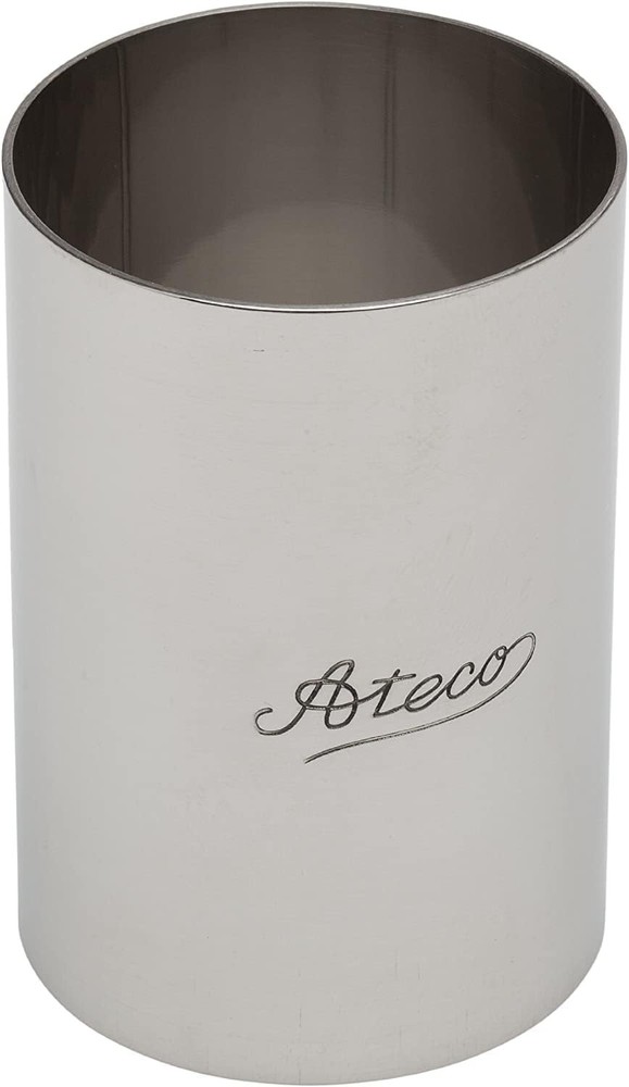 Ateco Round Stainless Steel Form, 2” by 3”