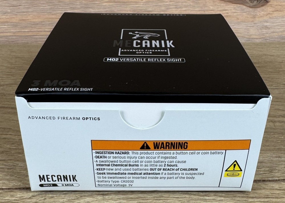 CANIK MECANIK MO2 Reflex 3 MOA Red Dot Sight - PACN1102