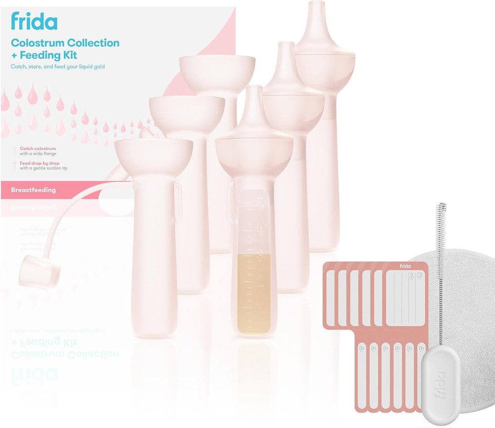 Colostrum Collection Kit, Catch, Store & Feed Breastmilk, Includes 6 Colostrum C