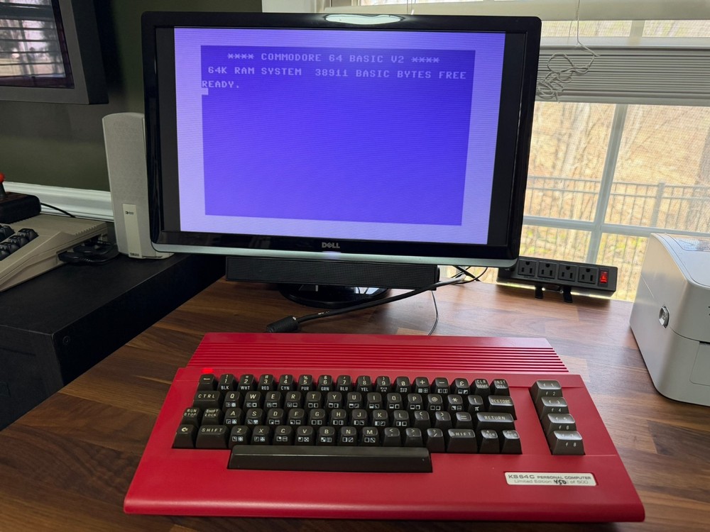 ** Commodore 64C Raspberry Pi Project Red Kickstarter Keyrah