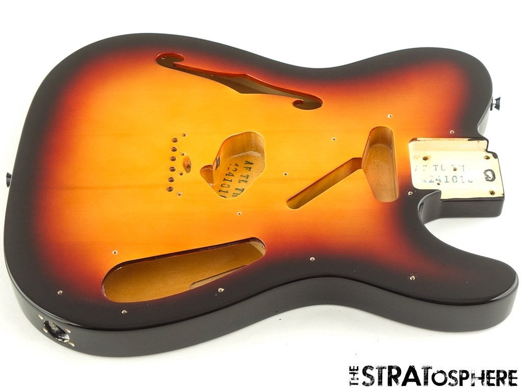 Fender Squier Affinity Telecaster Thinline BODY Tele Guitar 3TS